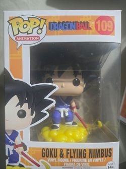 Funko Pop Dragon Ball Goku & Flying Nimbus #109