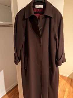 Larry Levine Designs Long Wool Coat