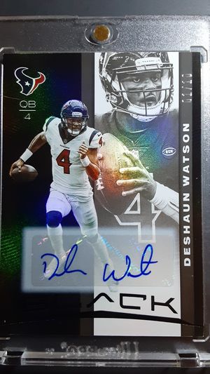 Photo Deshaun watson auto 1/10 black series!!