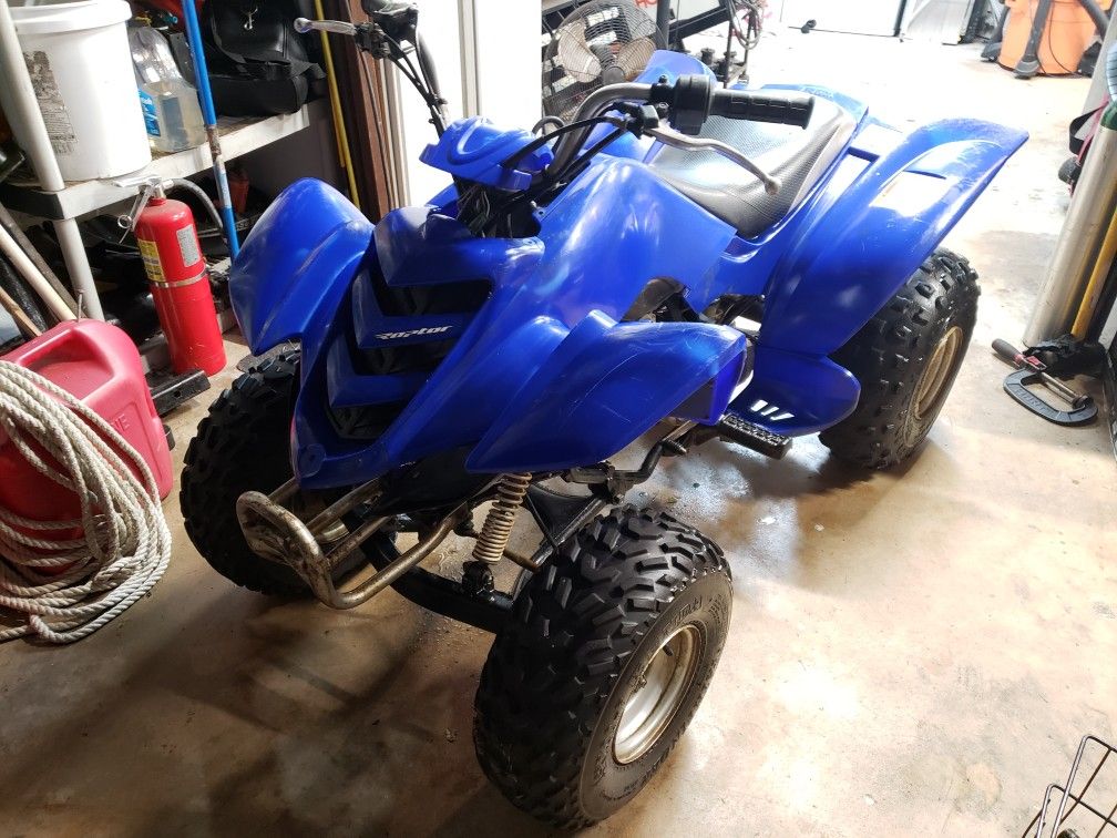 Yamaha raptor 80