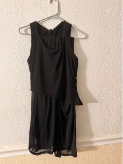 Asymmetrical Pant Set – Black