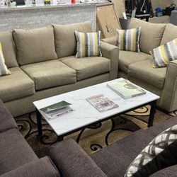 2-PC SET SOFA LOVESEAT