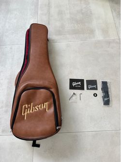 Authentic Gibson Leather Guitar Case
