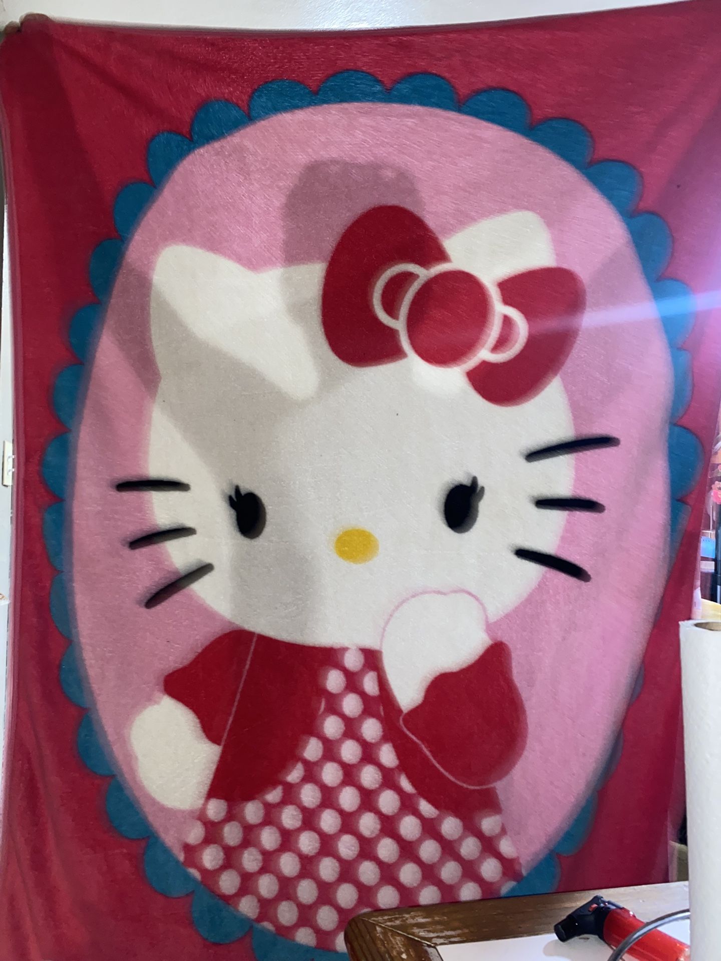 Hello Kitty, blanket
