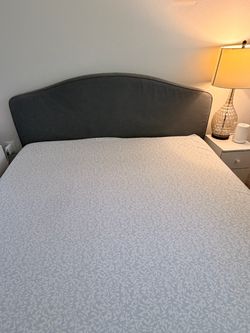 Ikea queen bed with mattress