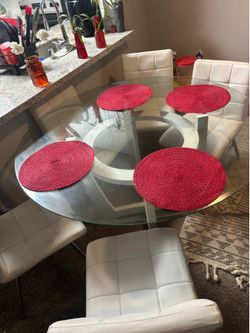 Glass table