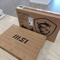 Msi Thin 15.6in Brand New - Best Deal In Town - $5 Down Today