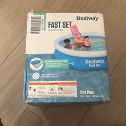 Bestway Fast Set POOL 10ft By 26inches 