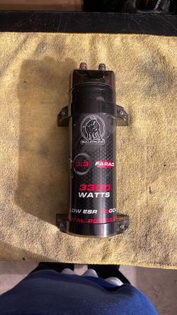 3300 Watt Battery Capacitor 3.3 Farad
