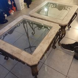 Marble End Tables