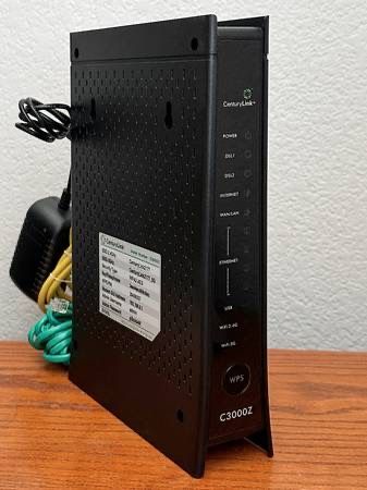 CenturyLink Zyxel C3000Z AC2200 Bonded 2.4 & 5Ghz Wireless DSL Modem