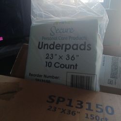 Underpads For Bed 4Cases For $20
