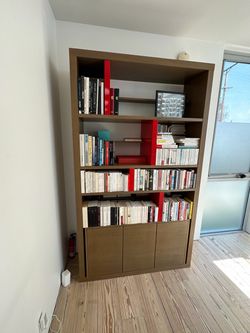 Handcrafted Bookcase – Made by a French Master Cabinetmaker – Must Go in 48 Hrs
