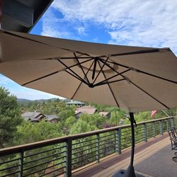 Grand Patio Napoli 12' Hanging Umbrella