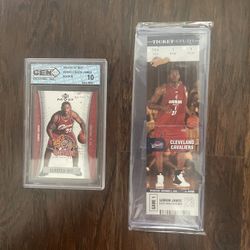 LeBron James Rookie Cards