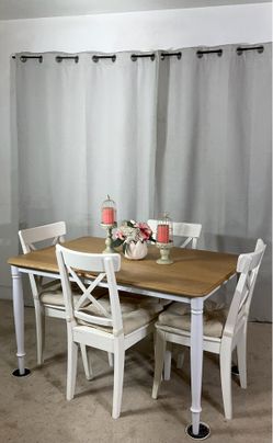 Charming Kitchen Dining with 4 Chairs