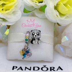 "2" Adorable Charms 925 silver for Pandora moments bracelet.