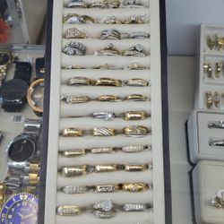 Women Solid Gold Rings / Engagement Rings Starting At $200