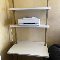 White Office Desk 