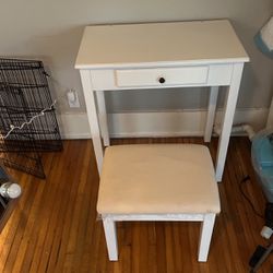 Vanity Table And Chair