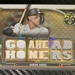AARON JUDGE GO AHEAD HOMERS /36