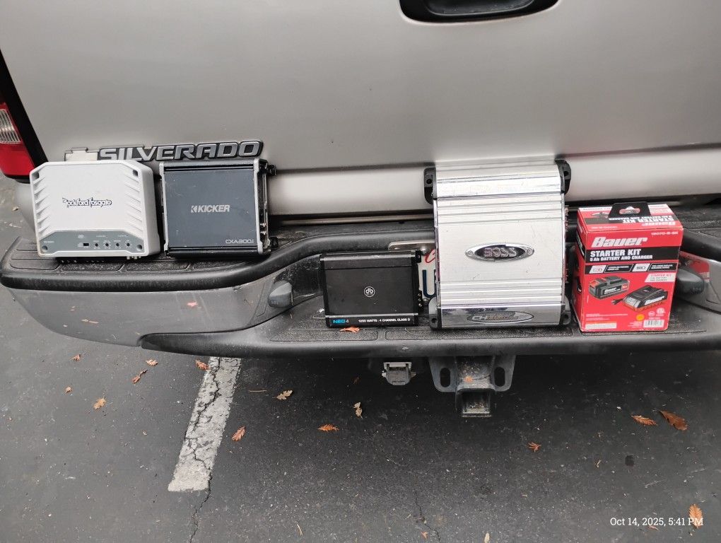 Rockford Fosgate-Kicker-DB Driver-Boss Amps