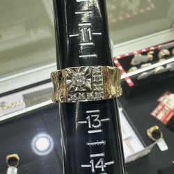 ‼️Men’s 14k Diamond Ring Solid ‼️