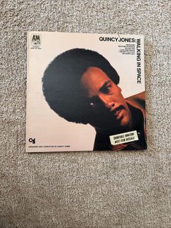 Quincy Jones: Walking In Space vinyl LP G/G- 1969 A&M Records SP-3023 CTI James