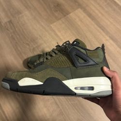 Olive Green Jordan 4s