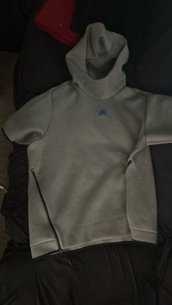 NFL Lions Short Sleeve Nike Hoodie