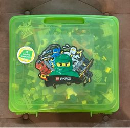 Genuine 🧱 Lego Bulk Lot of 5 Pounds of Random LEGO Bricks Plates Includes Case