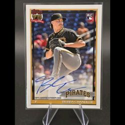 2026 Topps Series 1 - 1991 Topps Baseball Autographs Bubba Chandler #91A-BC (AU,