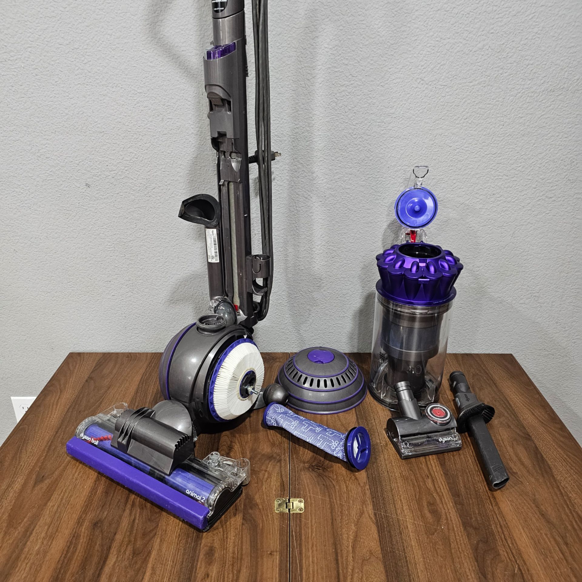 dyson ball animal 2 new filters upright vacuum purple bagless b10
