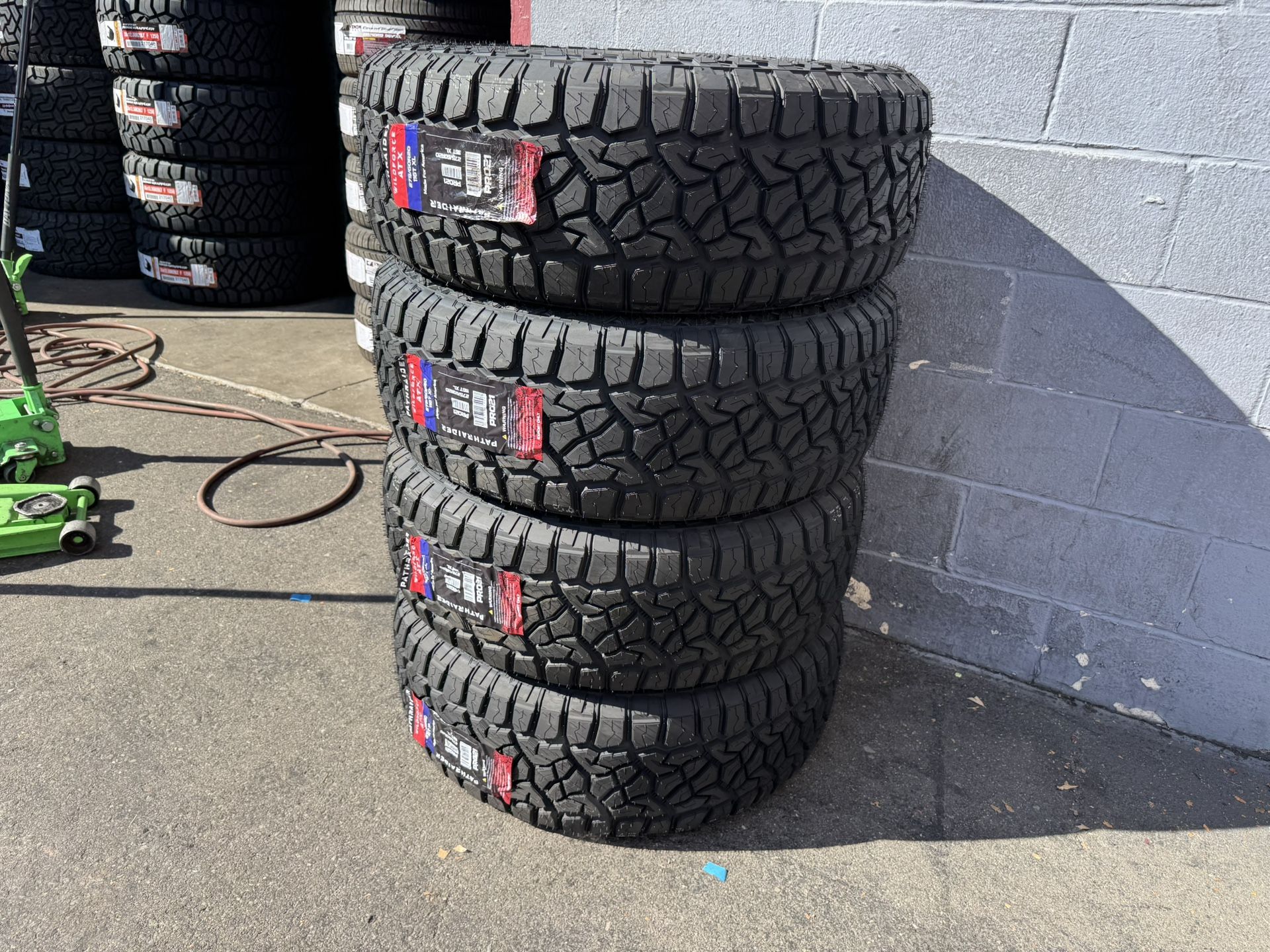 275-60-20 All Terrain Tires 750$ Installed Get Free Alignment