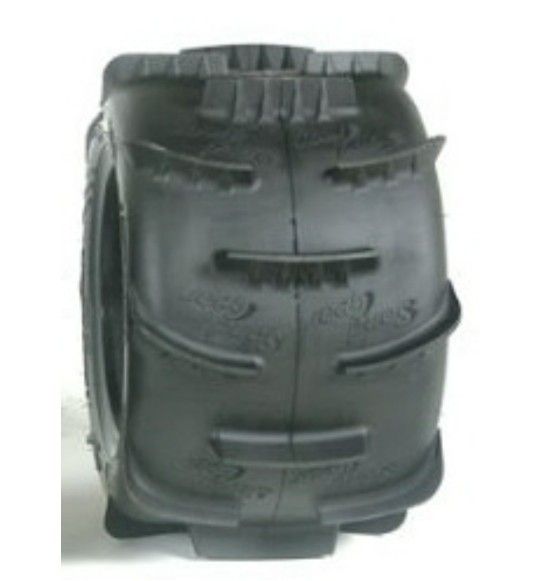 Sand Gear paddle tires with SS Stamped rims.