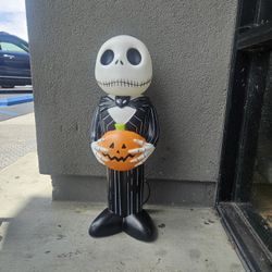 Jackson Skellington Lighted Yard Decor