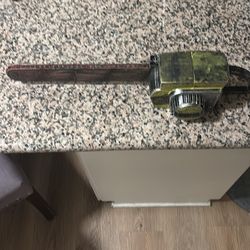 chainsaw, prop, custom-made