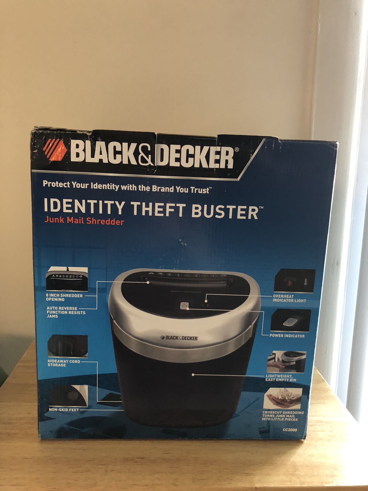 Black & Decker Shredder Identity Theft Buster