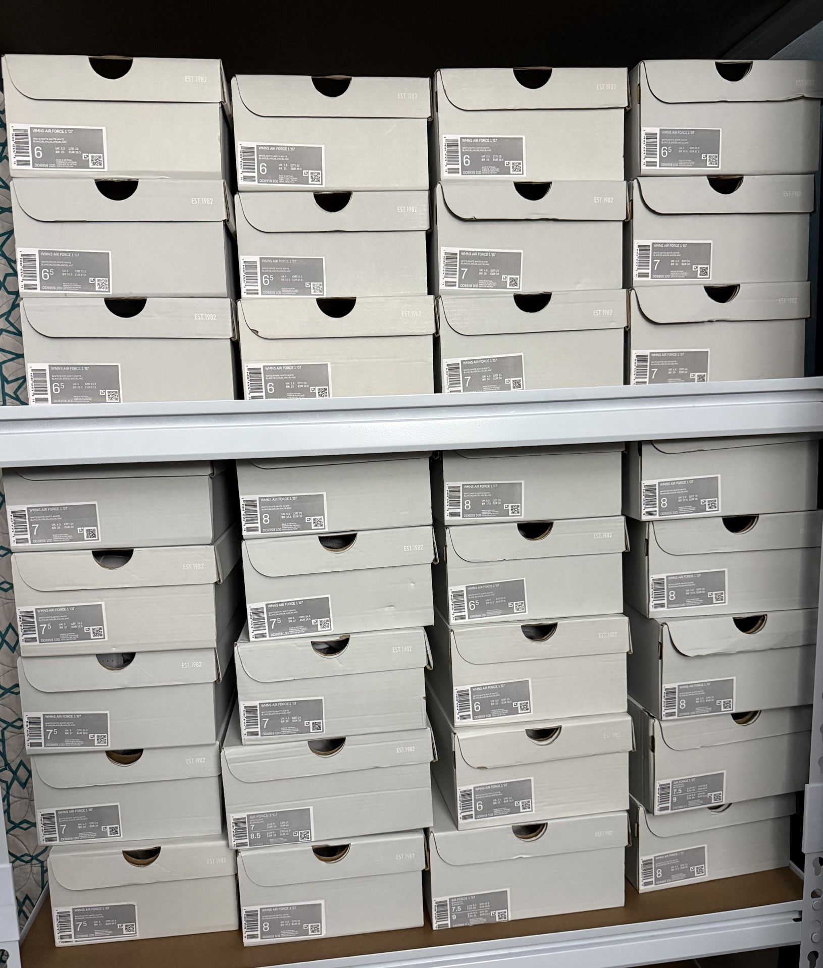 Nike af1 All White