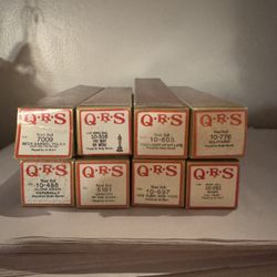 Vintage Mixed Lot 8 QRS Player Piano Word Rolls- by Rudy Martin/Hi Babit  