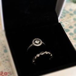 Pandora Wedding Ring -size 9 