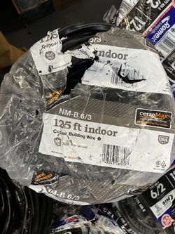Romex 6/3 125ft Indoor Wire