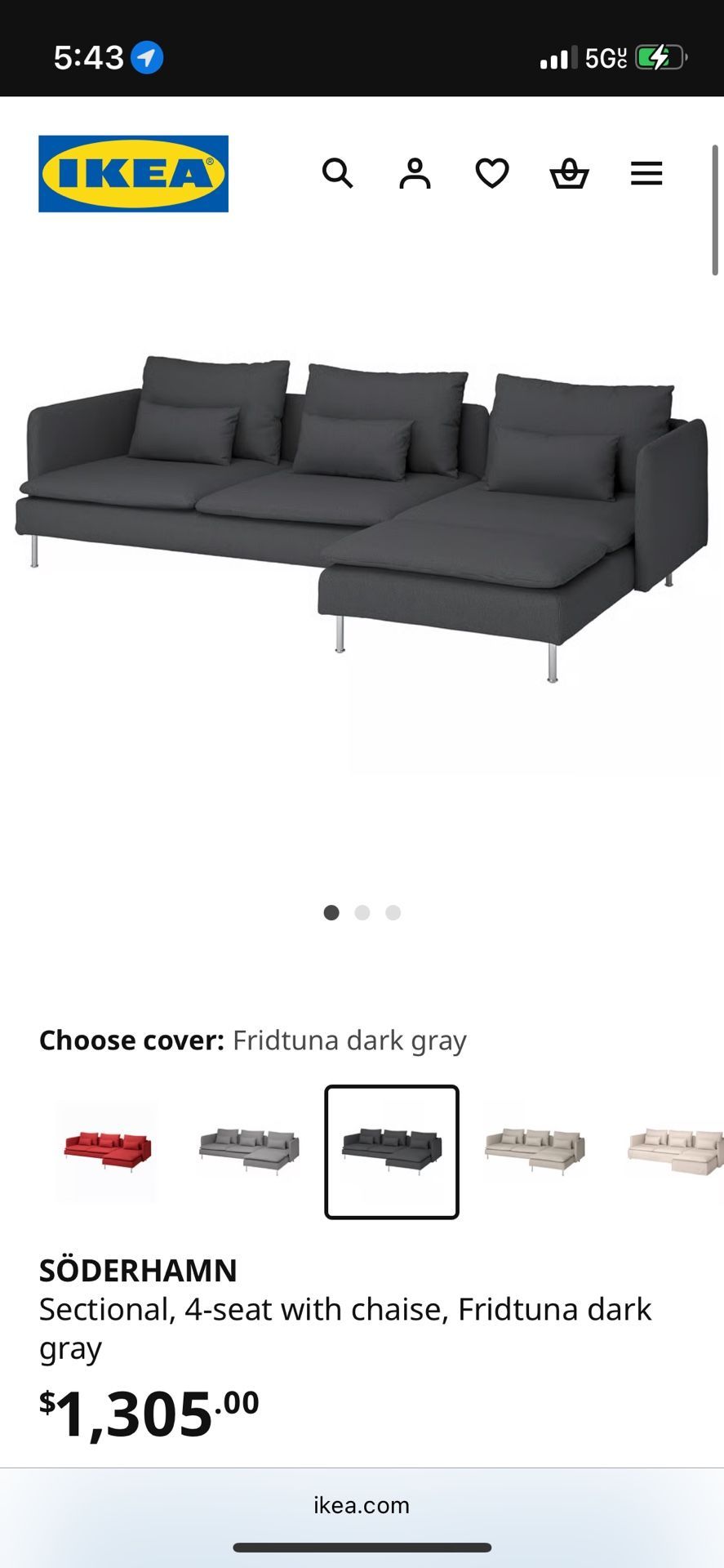 Free IKEA Couches 