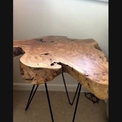 Farmhouse Wood Side Table