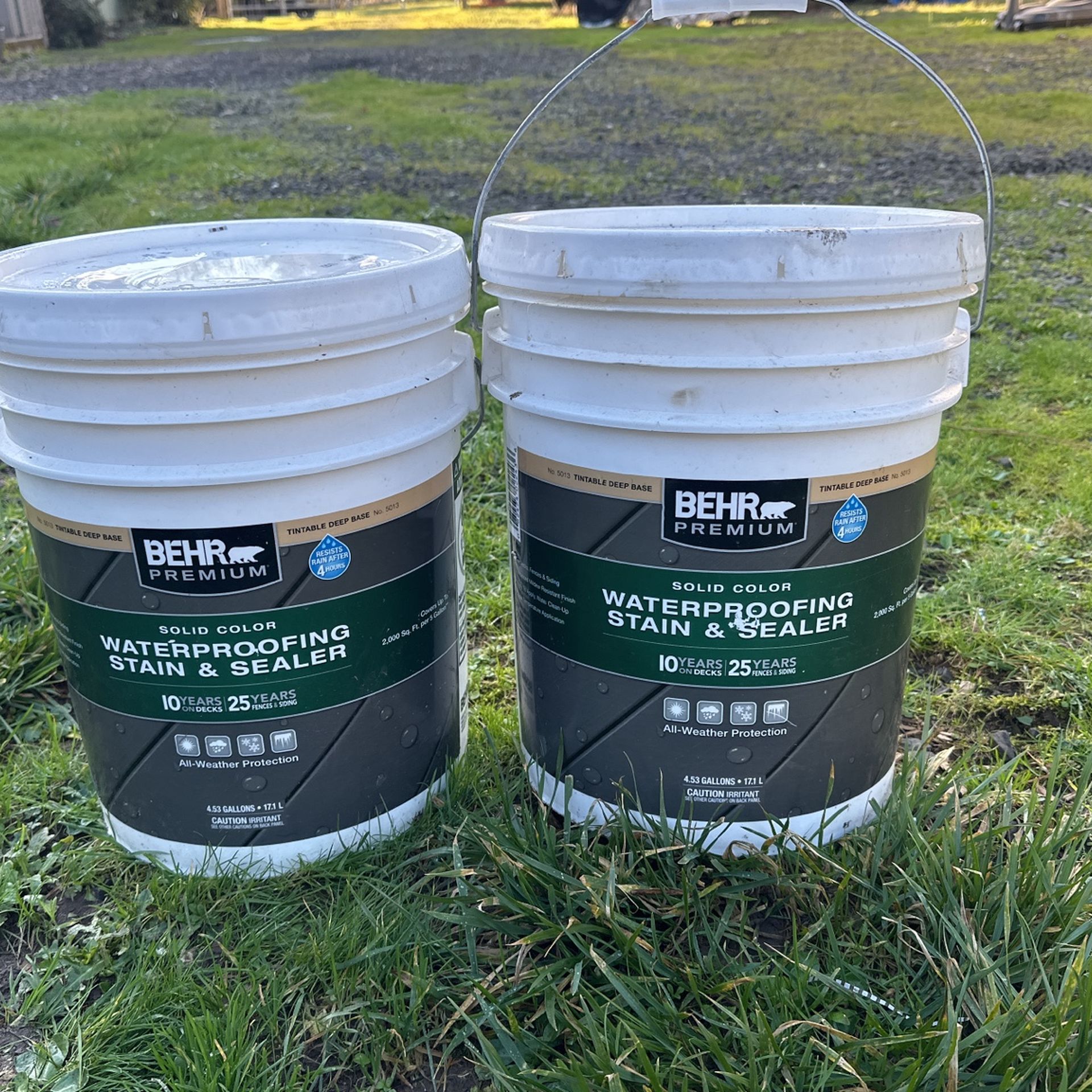 Weatherproofing Stain & Sealer