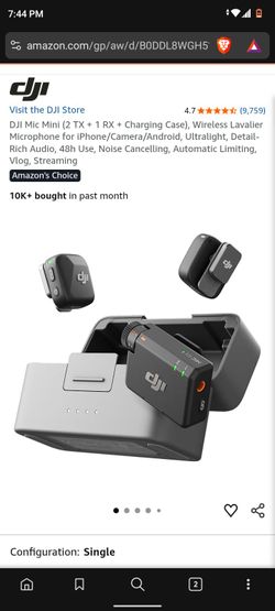 DJI mic 2 set