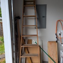 8ft Ladder Wood
