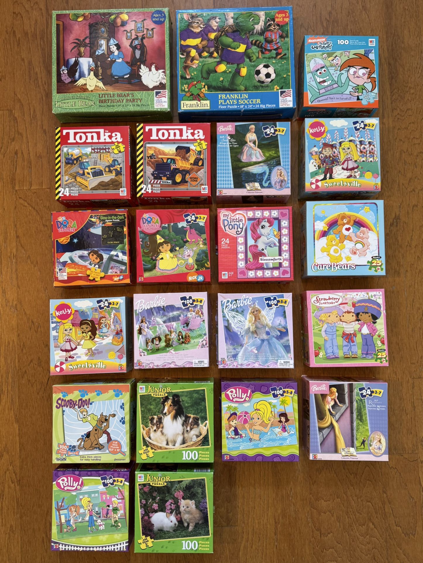 Puzzle Time! 21 Boxes