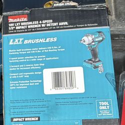 Makita Impact Wrench Brushless