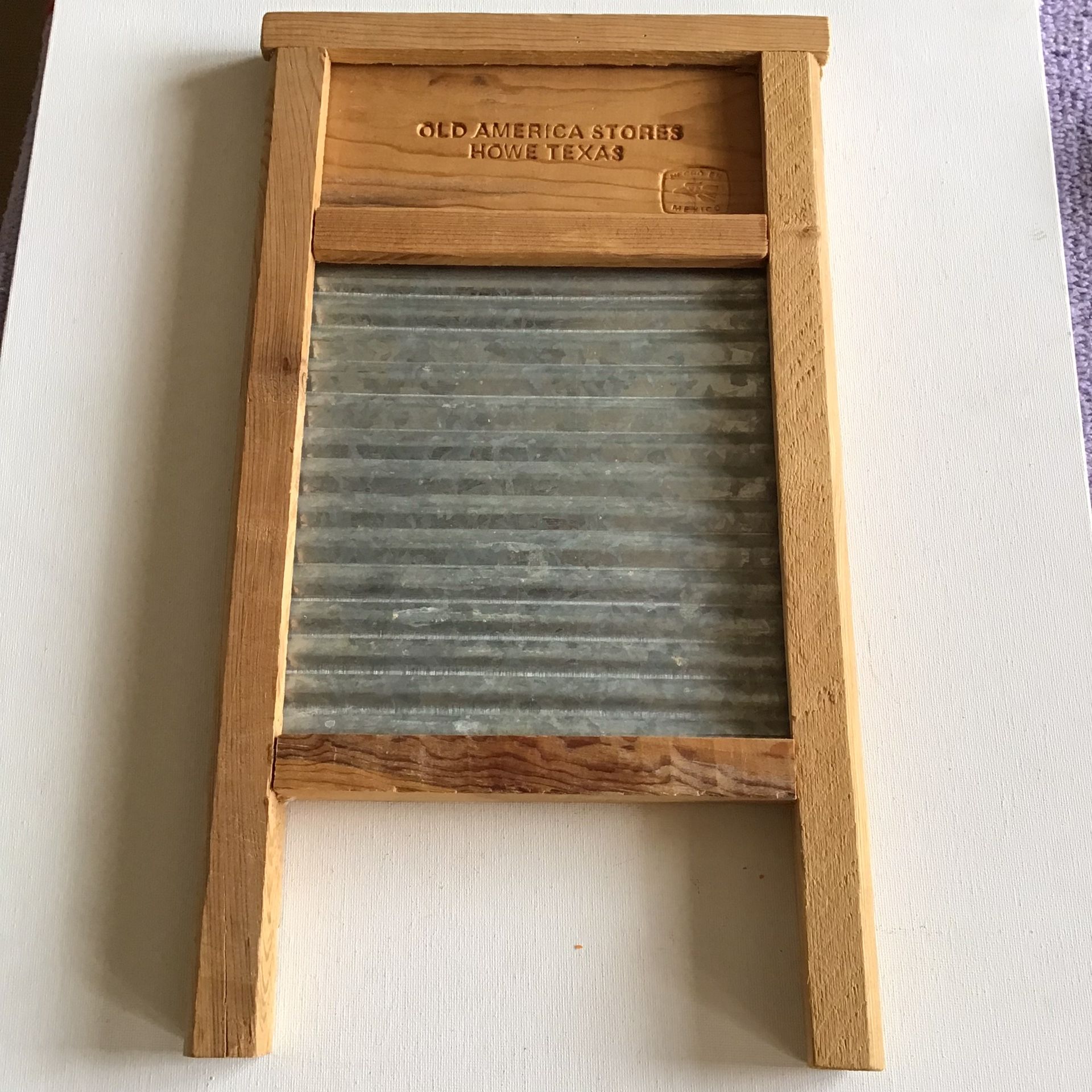 NEW Mini Vintage Style Washboard, Made in Mexico 